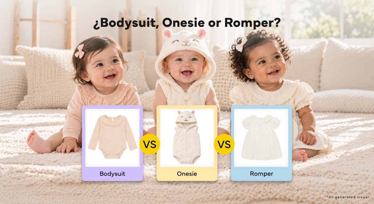 Baby boy bodysuits: bodysuit, onesie or romper