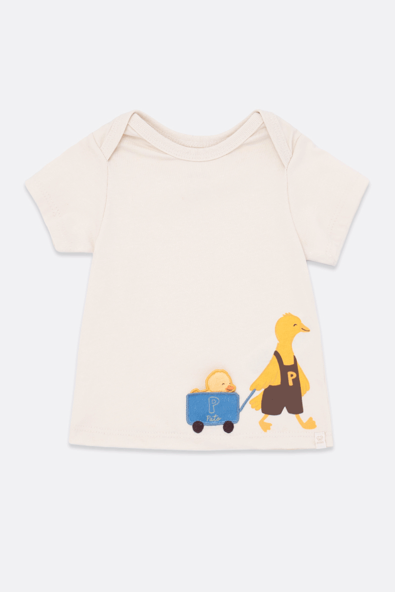 Baby Boy T-Shirt and Bermuda Shorts Two-Piece Outfit