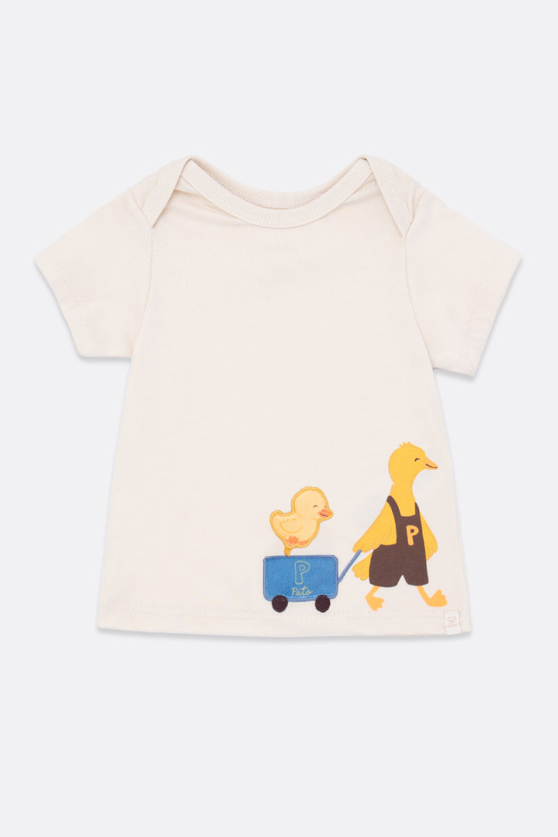 Baby Boy T-Shirt and Bermuda Shorts Two-Piece Outfit