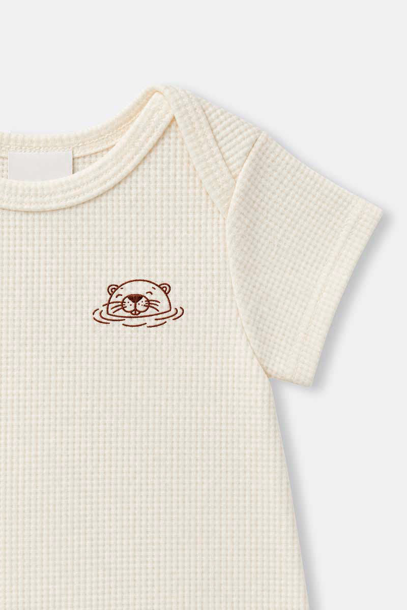 Baby boy long three-piece set