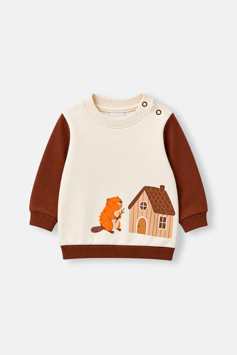 Baby boy long three-piece set