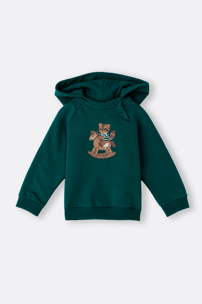Baby boy hooded sweatshirt
