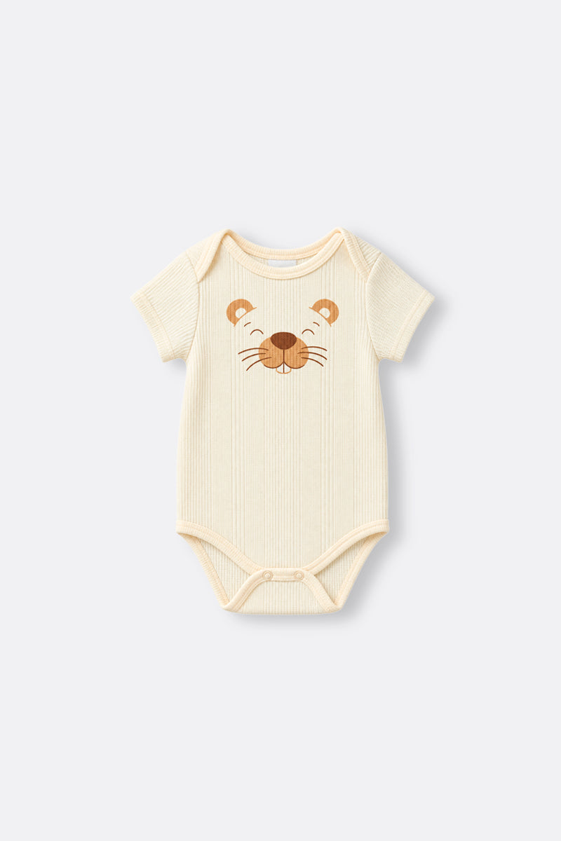 Baby boy three-pack short sleeve bodysuit
