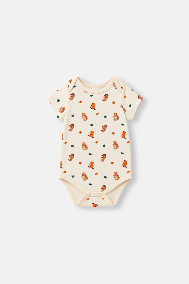 Baby boy three-pack short sleeve bodysuit
