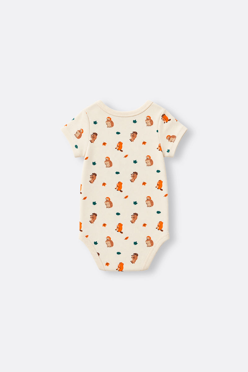 Baby boy three-pack short sleeve bodysuit
