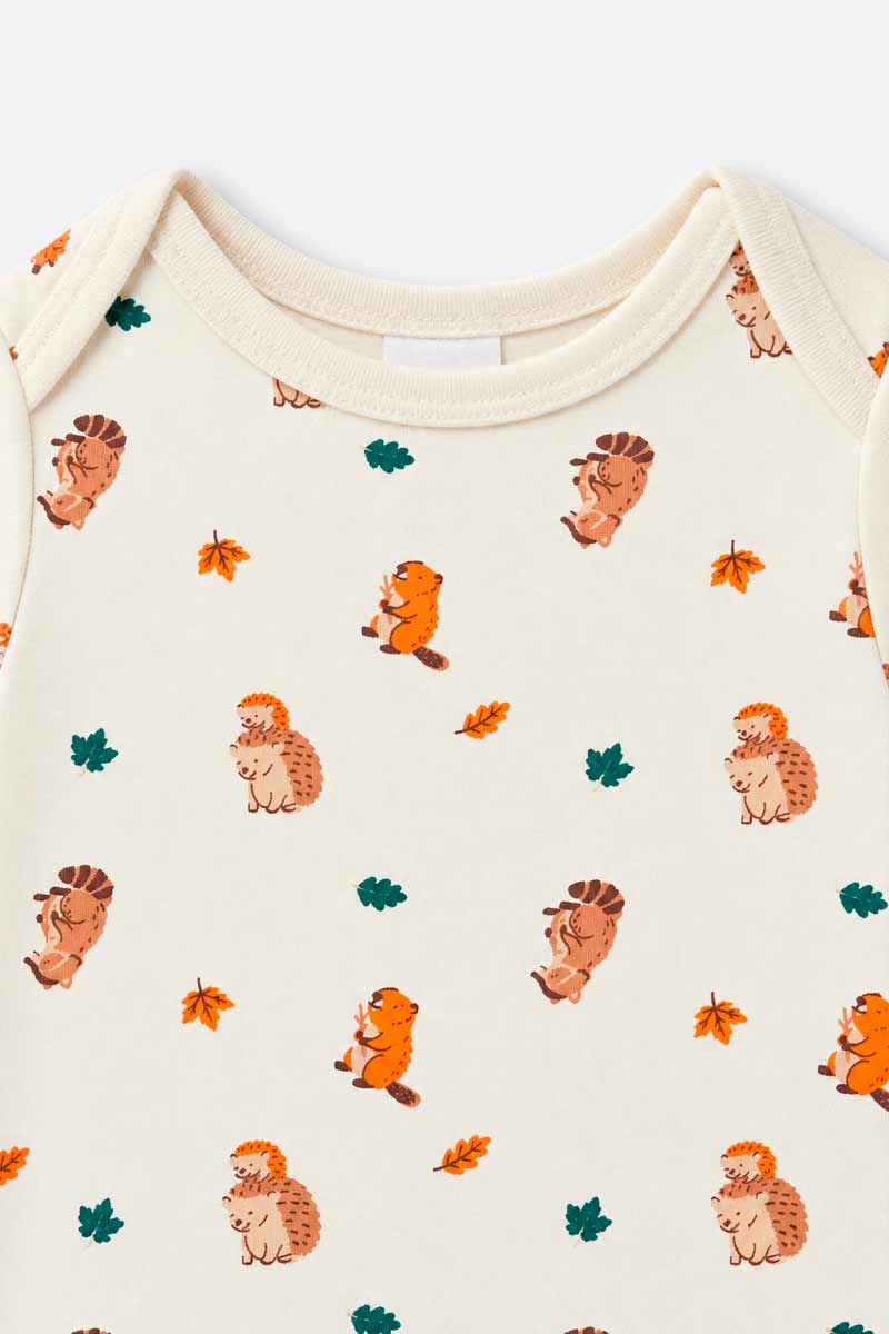 Baby boy three-pack short sleeve bodysuit