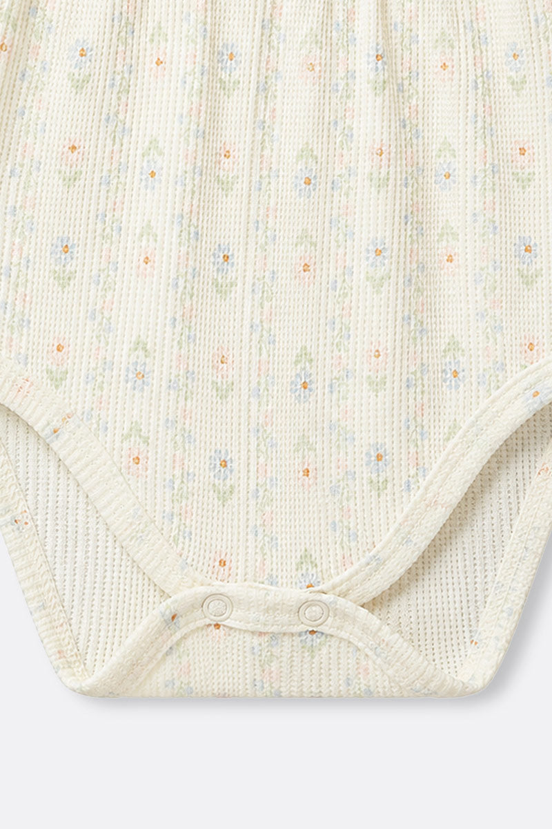 Baby girl sleeveless bodysuit