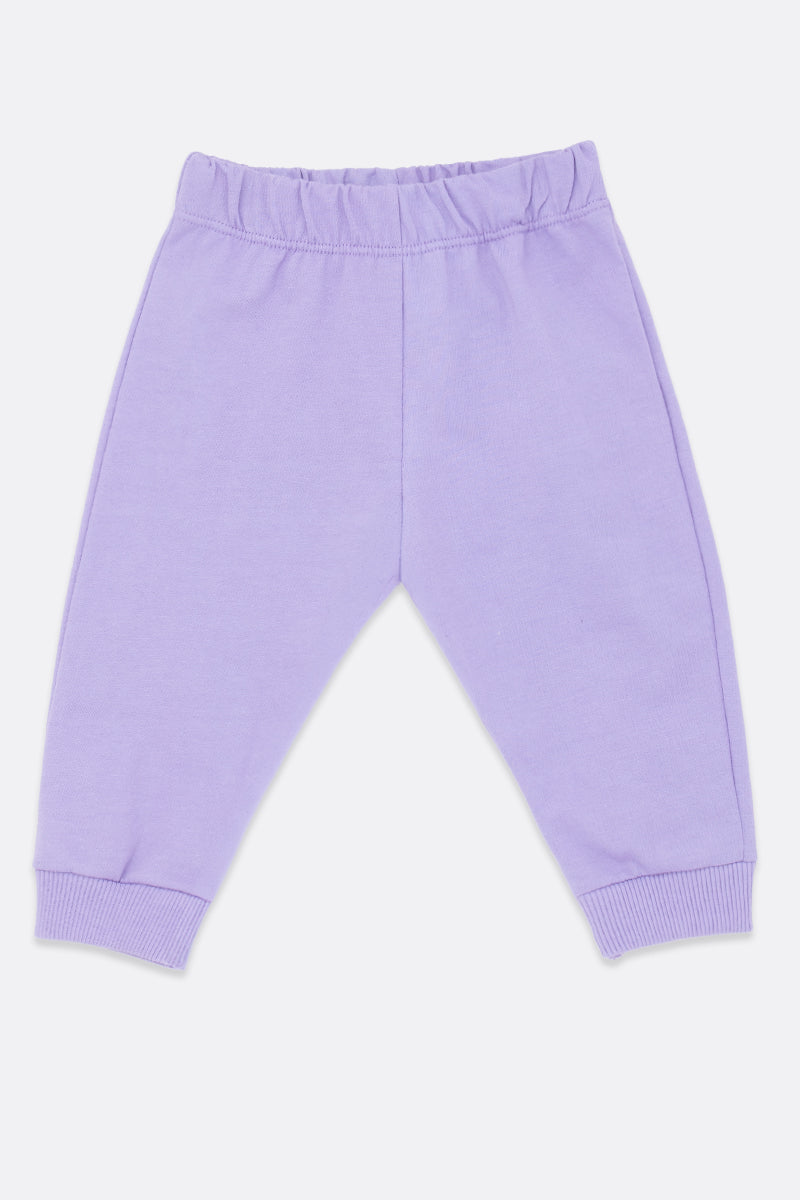 Baby Girl Sweatshirt and Sweatpants Knit Two-Piece Set