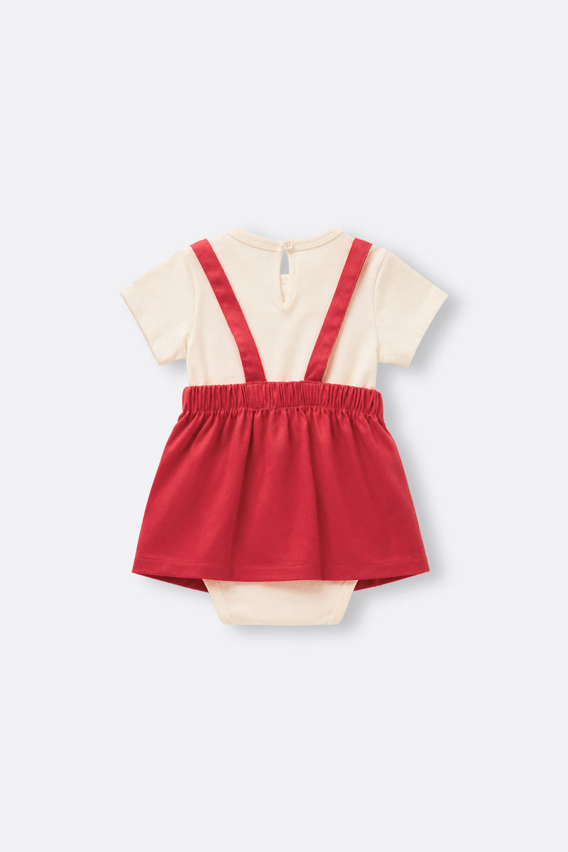 Baby girl short two-piece set