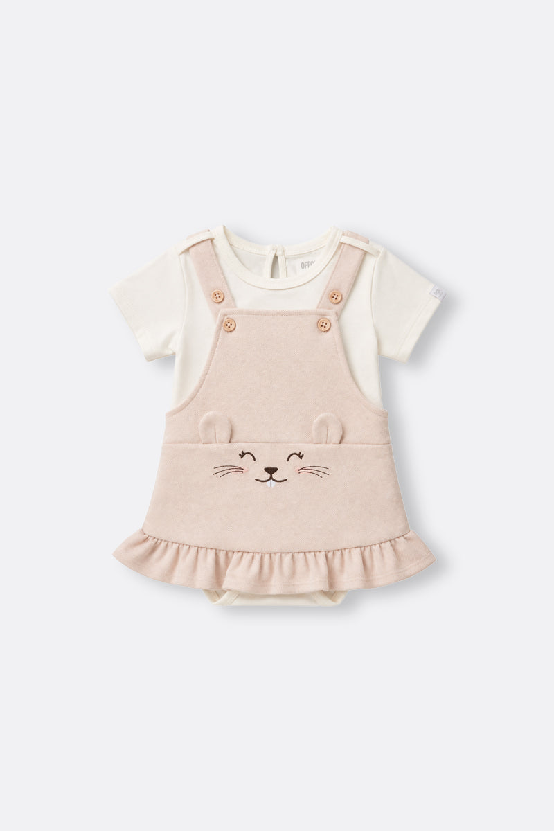 Baby girl short two-piece set
