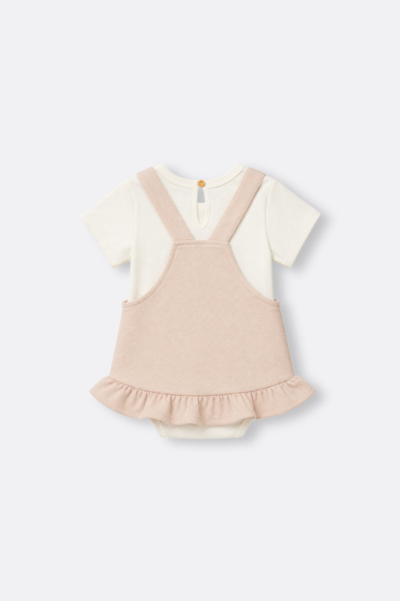 Baby girl short two-piece set