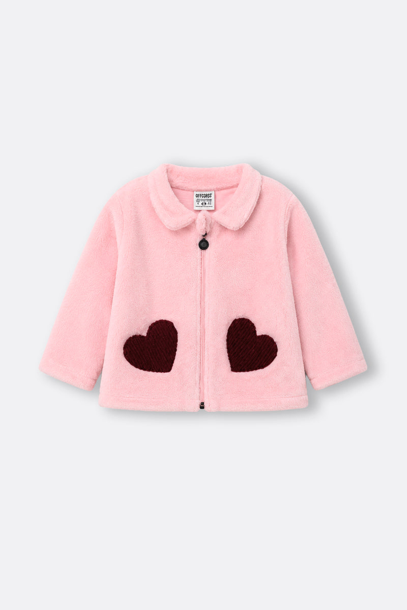 Baby girl lined jacket
