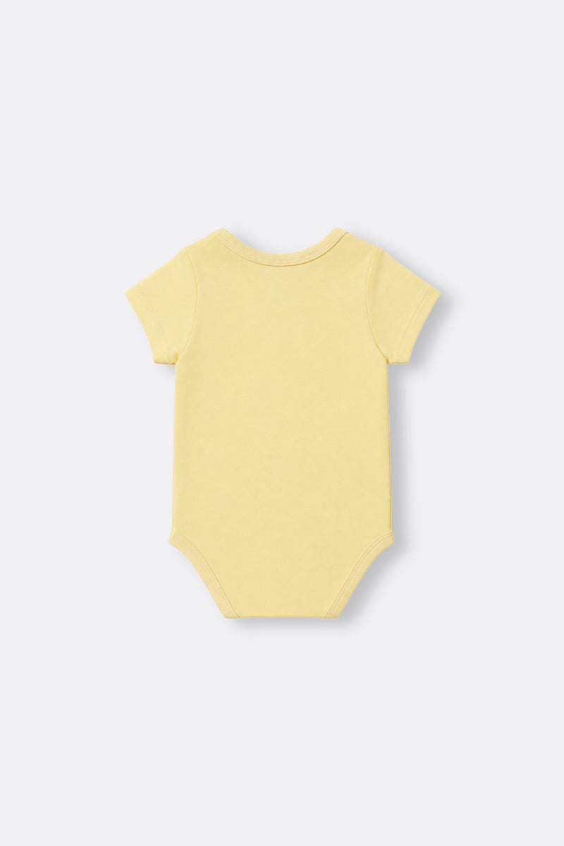 Baby girl three-pack short sleeve bodysuit