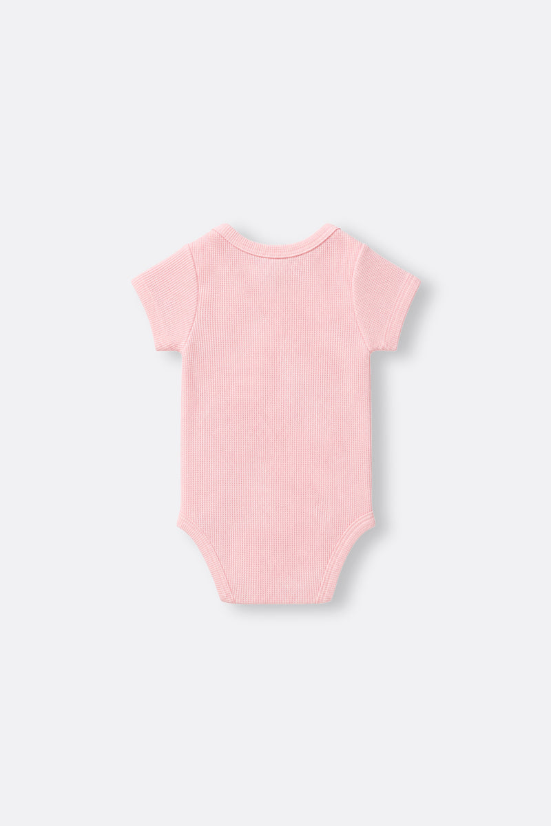 Baby girl three-pack short sleeve bodysuit