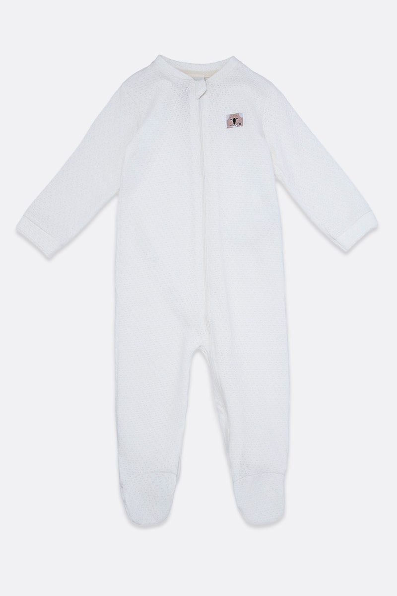 Footed sleeper for baby