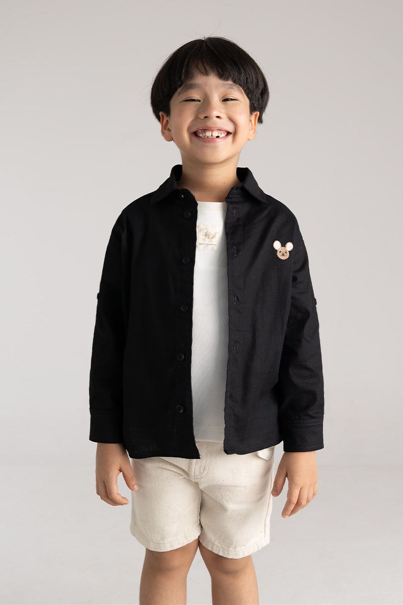 Toddler boy long sleeve shirt