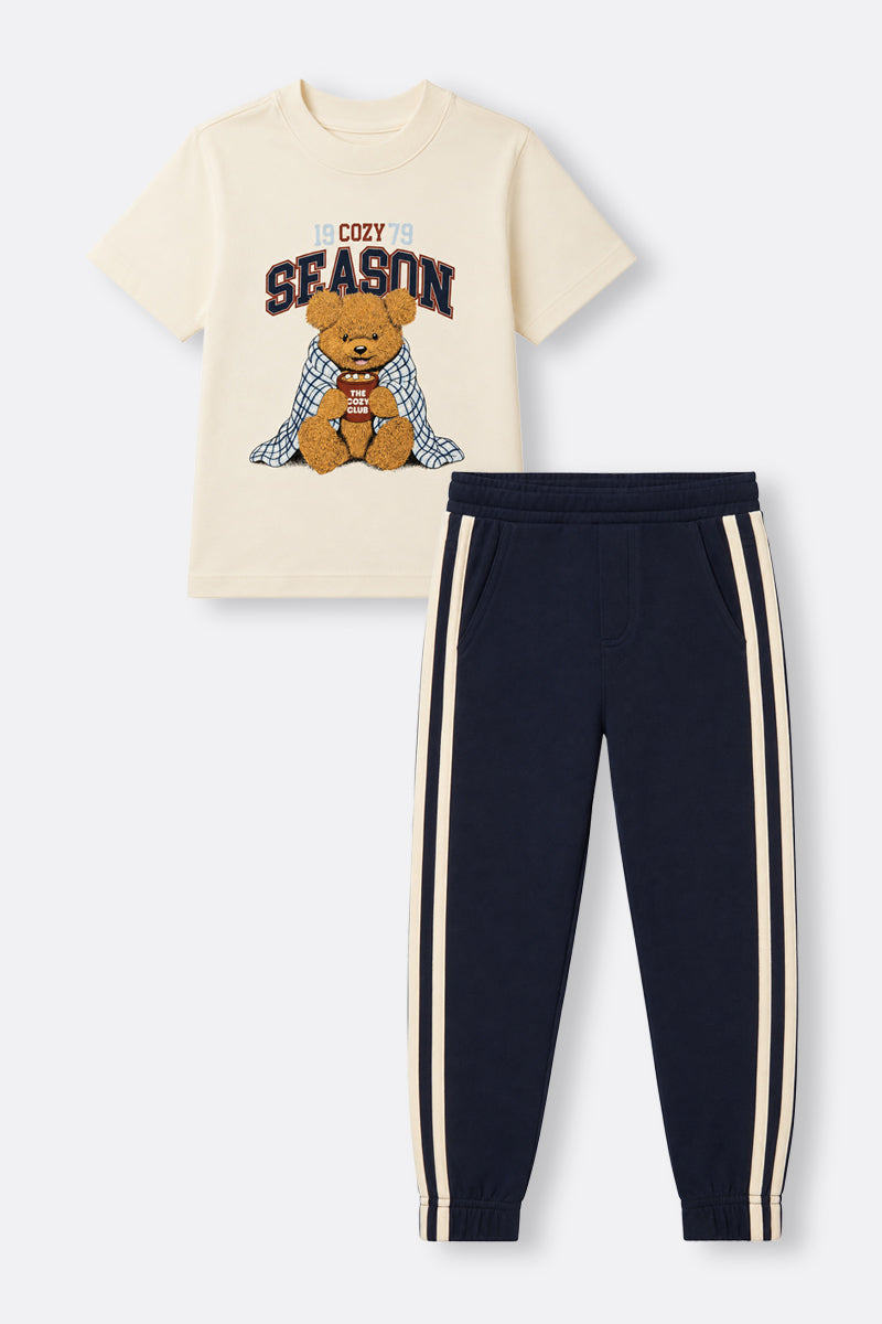 Toddler boy long two-piece set