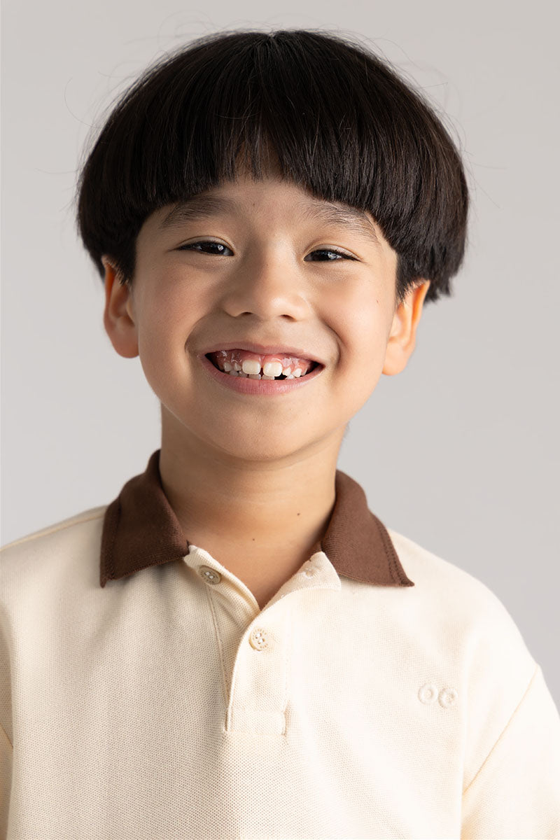 Toddler boy short sleeve polo