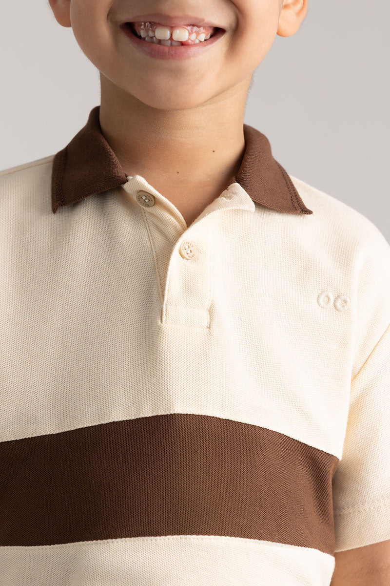 Toddler boy short sleeve polo