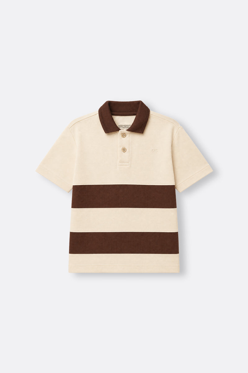Toddler boy short sleeve polo