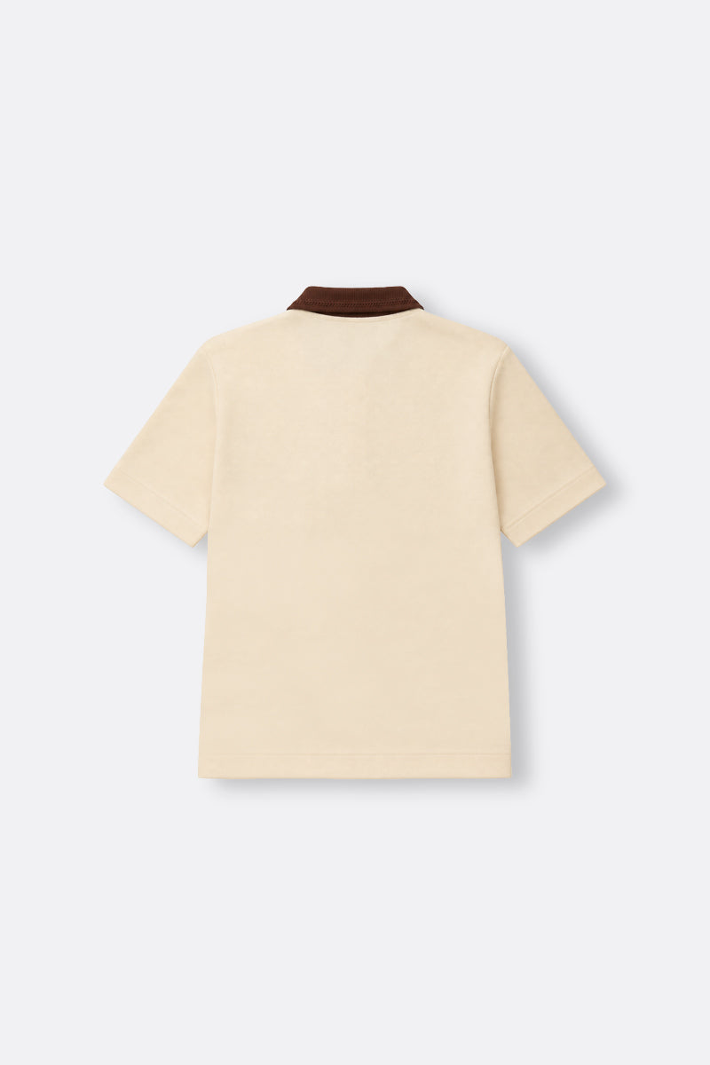 Toddler boy short sleeve polo