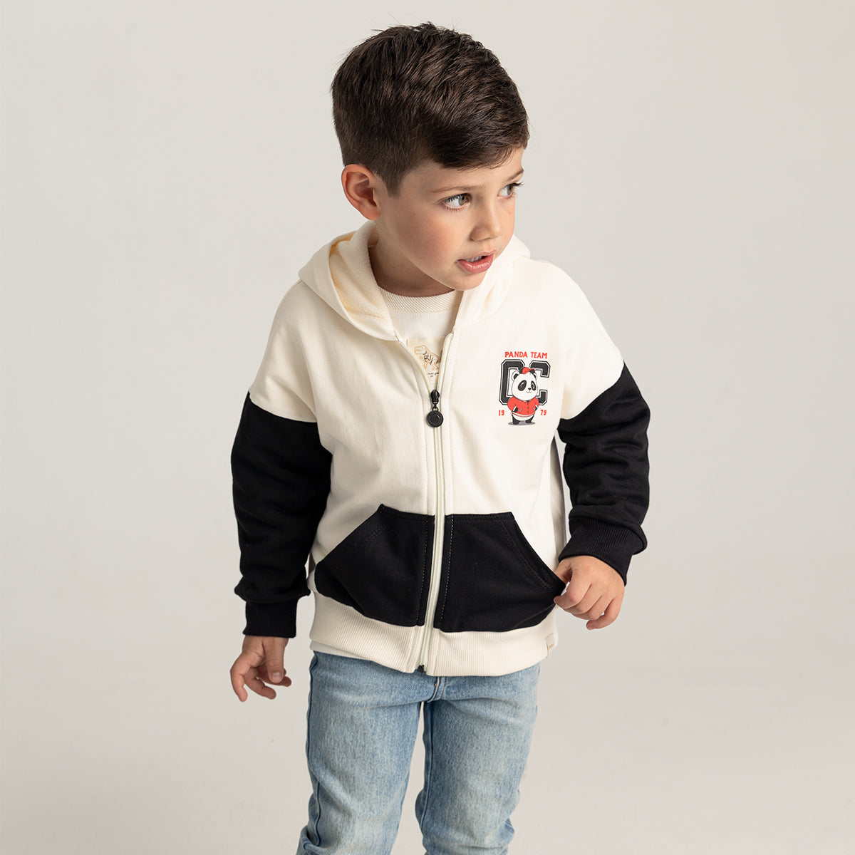 Zip-up hoodie for boy