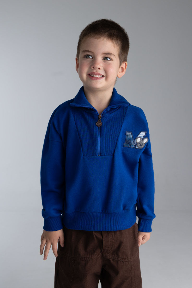 Toddler boy pullover sweatshirt