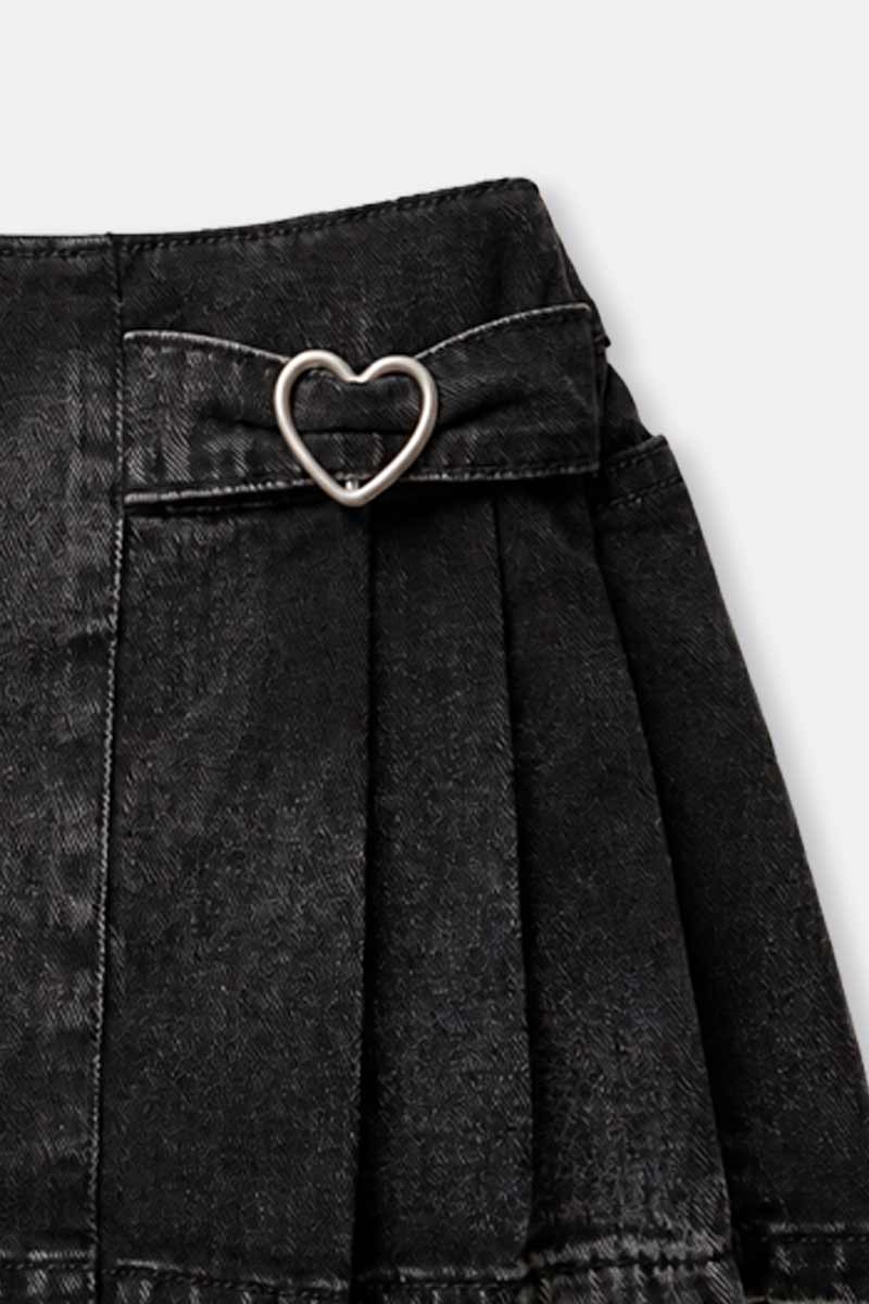 Toddler girl skirted short skirt