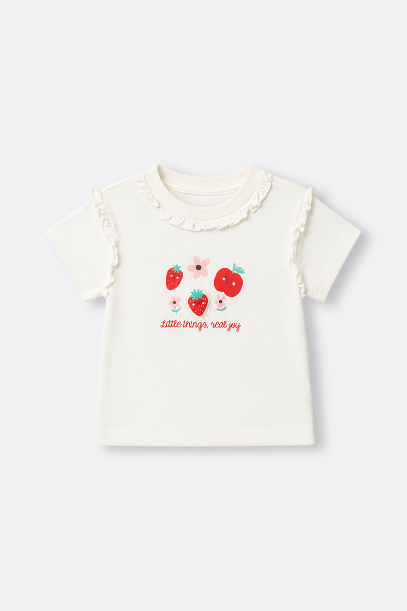 Toddler girl short sleeve T-Shirt