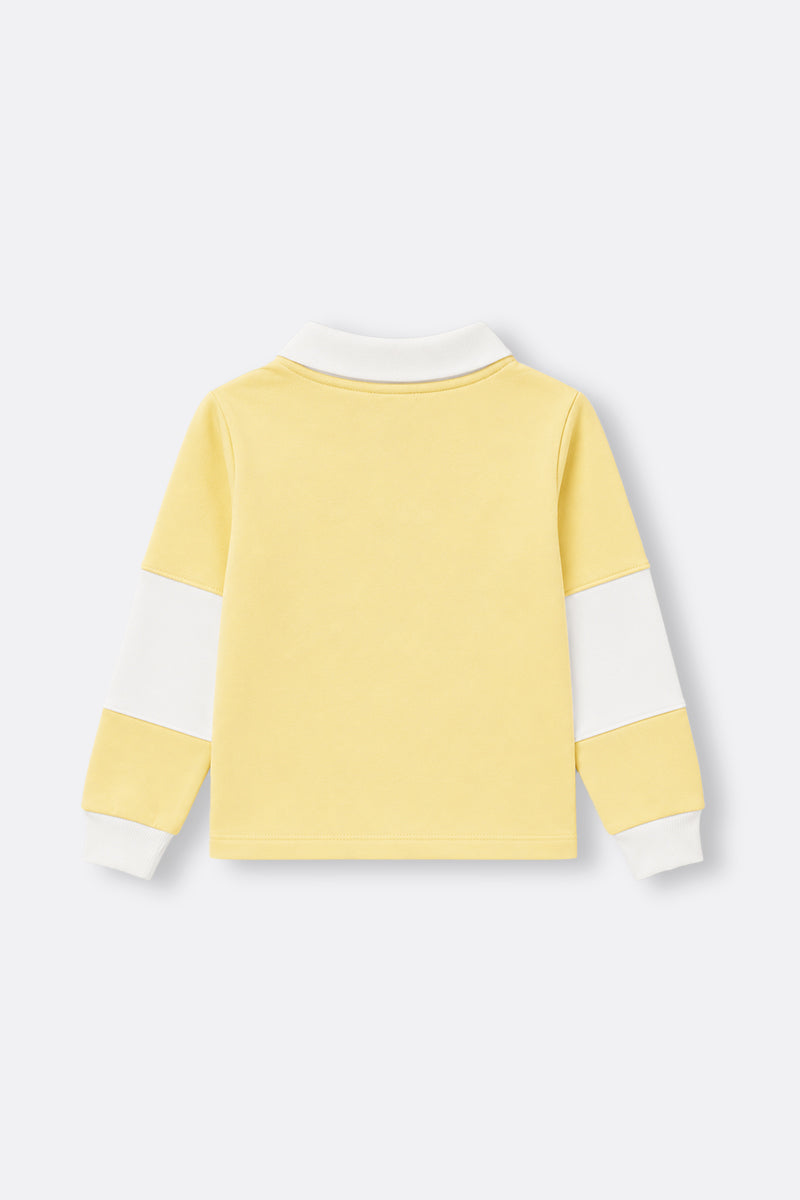 Toddler girl long sleeve polo