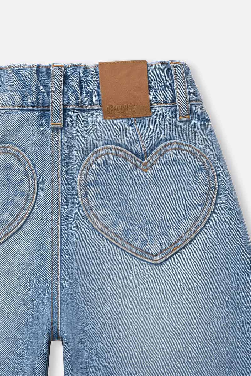 Toddler girl wide leg jeans