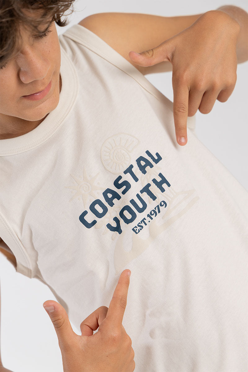 Kids boy sleeveless T-Shirt
