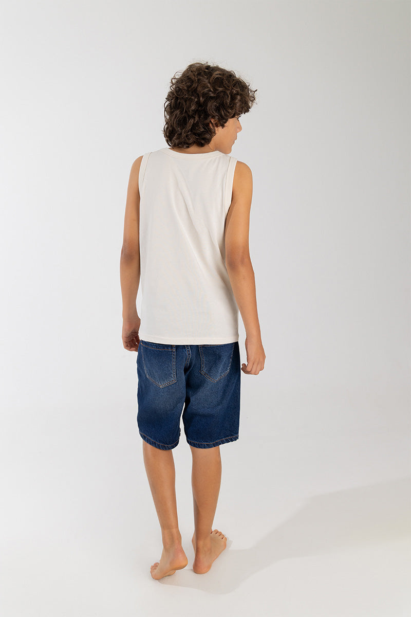 Kids boy sleeveless T-Shirt