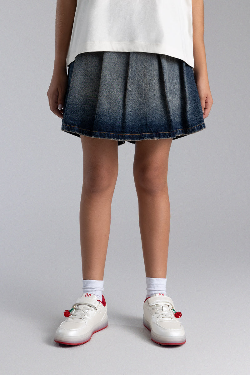 Kids girl skirted short skirt