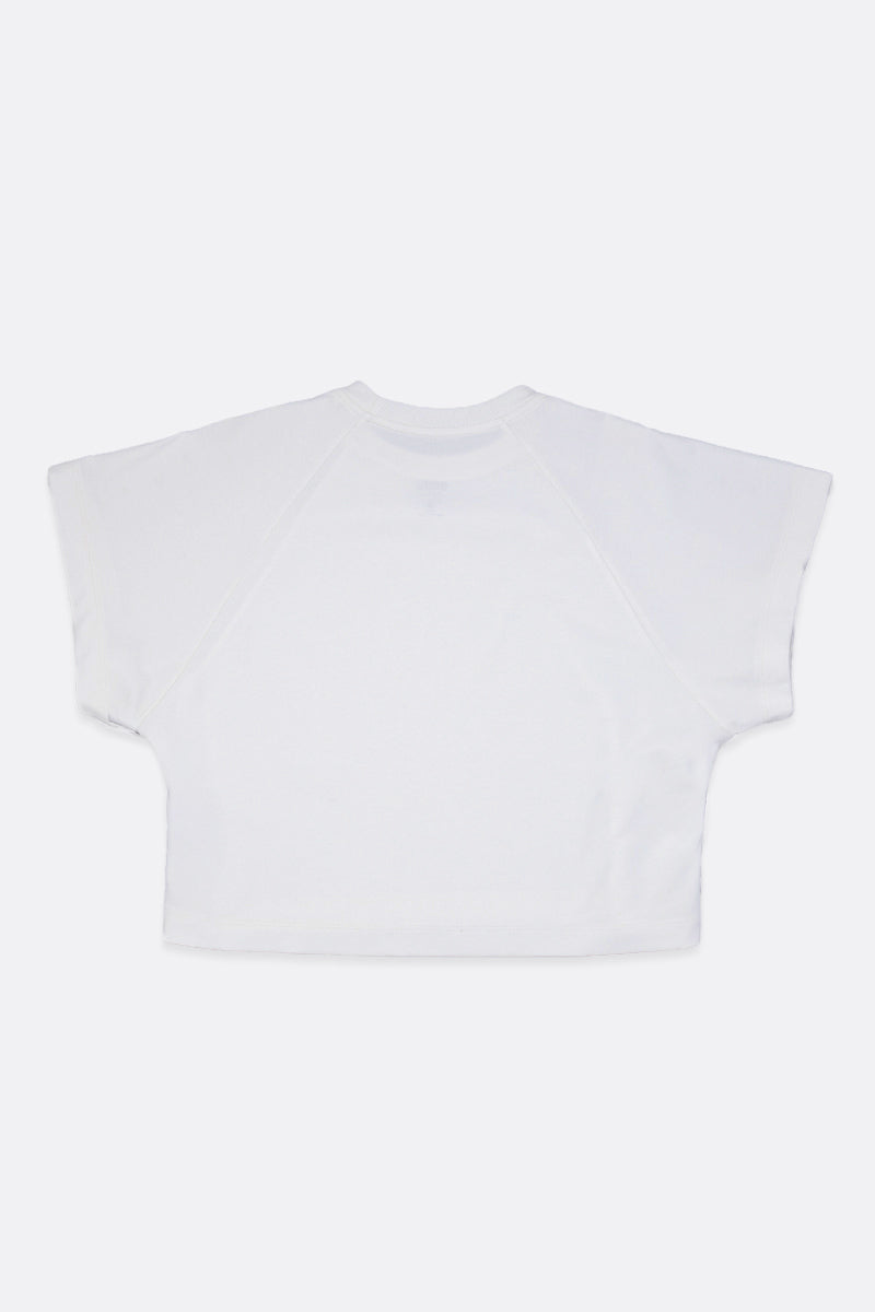 Long-sleeve crop top for girl
