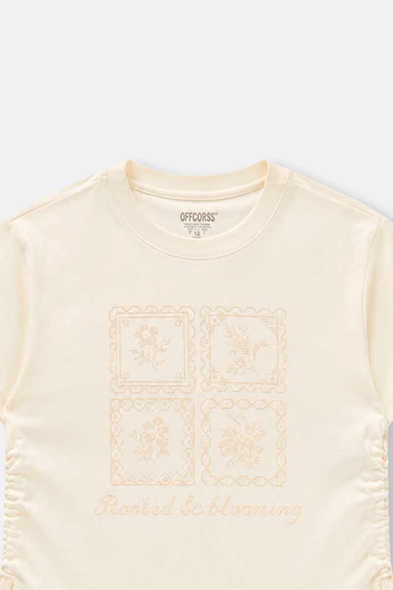 Kids girl short sleeve T-Shirt