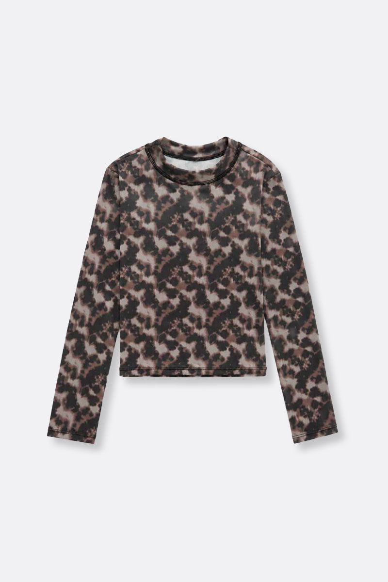 Kids girl cropped long sleeve T-Shirt