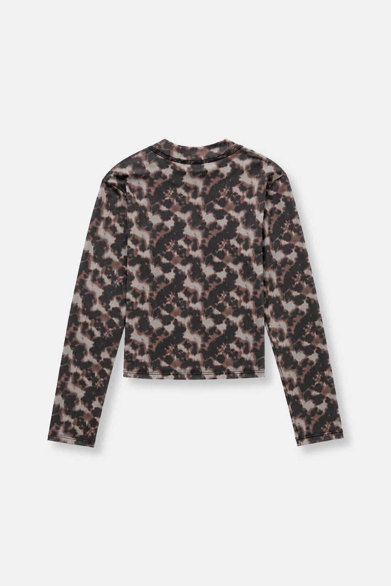 Kids girl cropped long sleeve T-Shirt