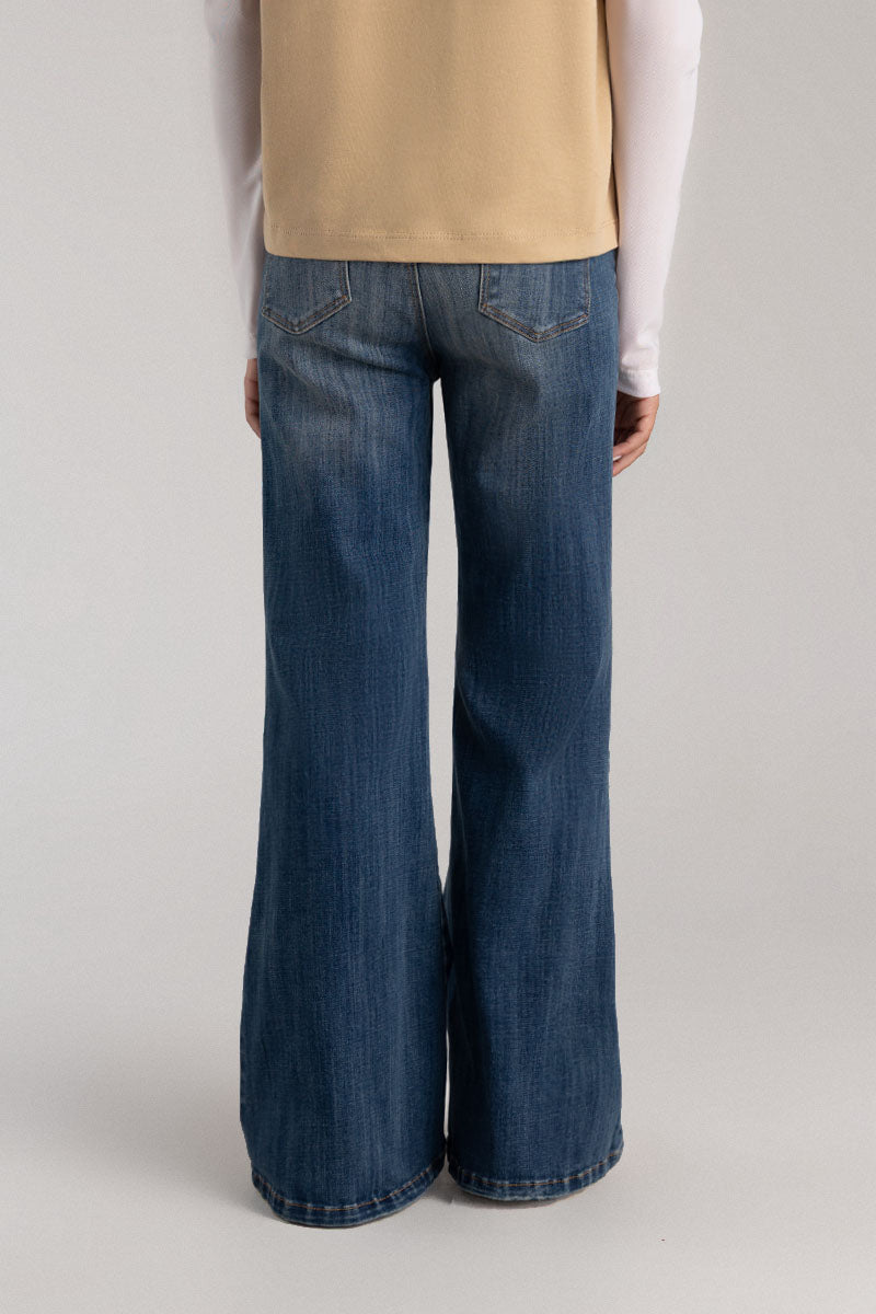 Kids girl flare jeans
