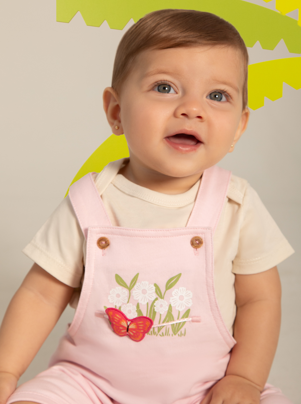 Short 2-piece set for baby girl