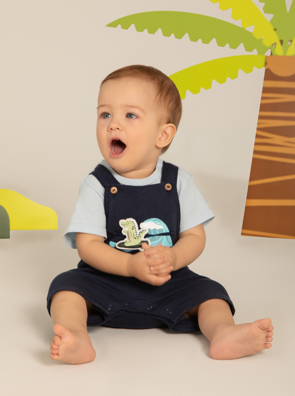 Short 2-piece set for baby boy