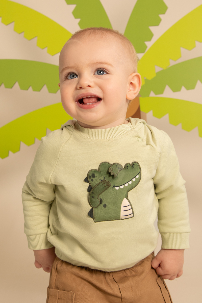 Pullover hoodie for baby boy